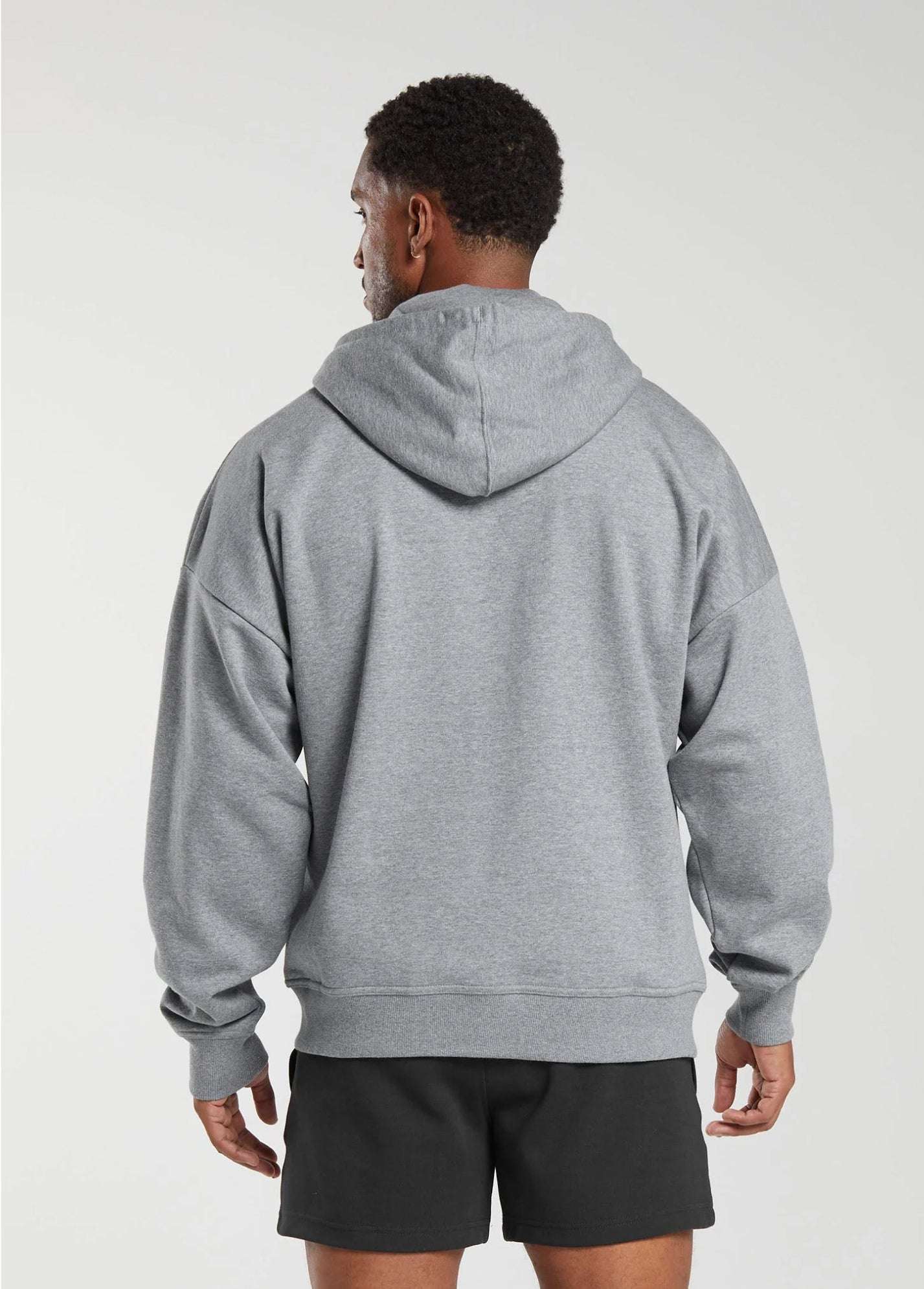 Essential Oversized Zip Up Hoodie - الصورة 2